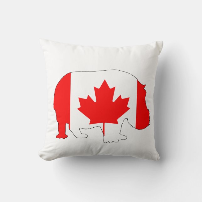 Hippopotamus Canada Cushion (Front)
