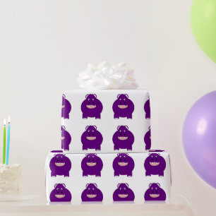 Hippopotamus Design Wrapping Paper