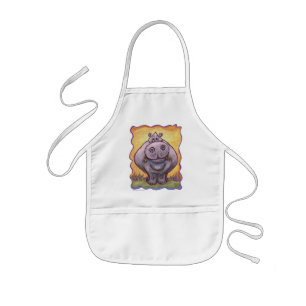 Hippopotamus Gifts & Accessories Kids Apron