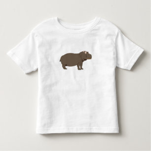 Hippopotamus Hippo Toddler T-Shirt