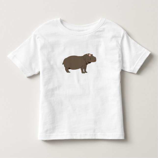 Hippopotamus Hippo  Toddler T-Shirt (Front)