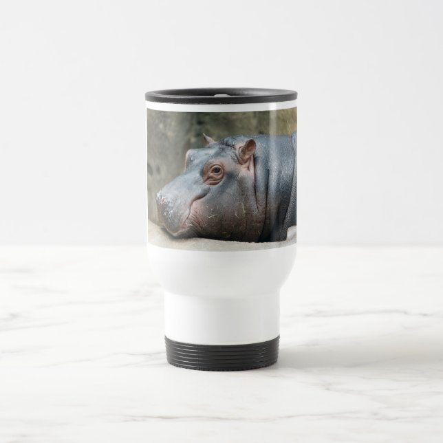 Hippopotamus mugs - choose style (Center)