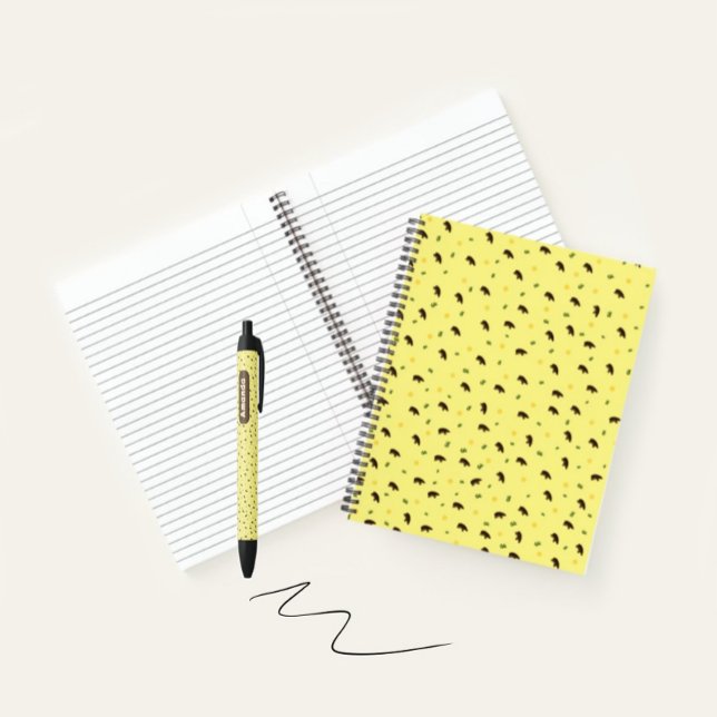 Hippopotamus pattern notebook (Creator Uploaded)