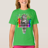 Hippopotamus Space Astronaut