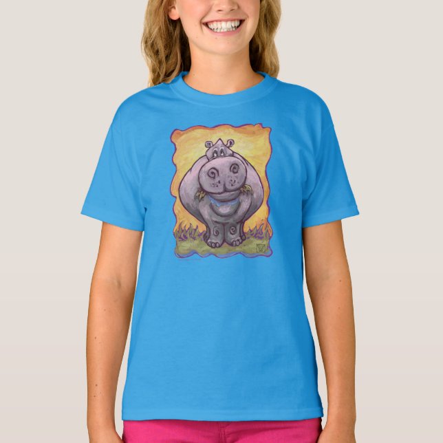 Hippopotamus T-Shirts (Front)