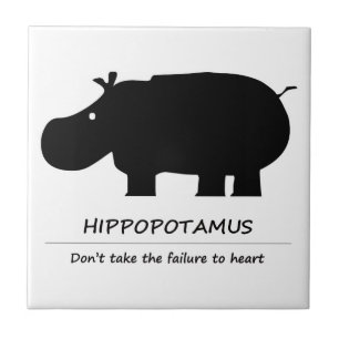 Hippopotamus Tile