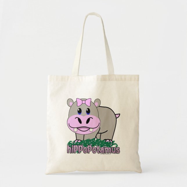 Hippopotamus Tote Bag (Front)