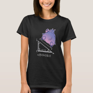 Hippopotenuse Math Cute Hippos For Hippo T-Shirt