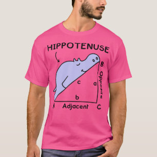 Hippotenuse Hypotenuse Math Pun T-Shirt