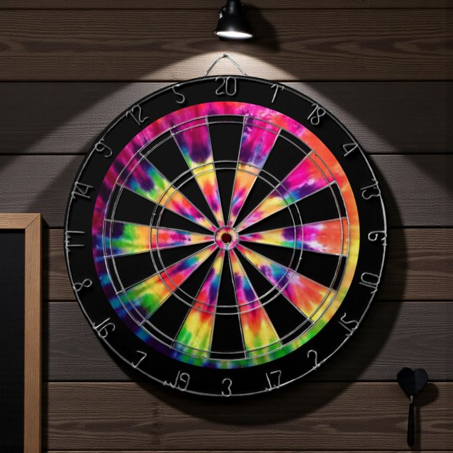 Hippy 60s Tie Dye Dartboard (Creator Uploaded)