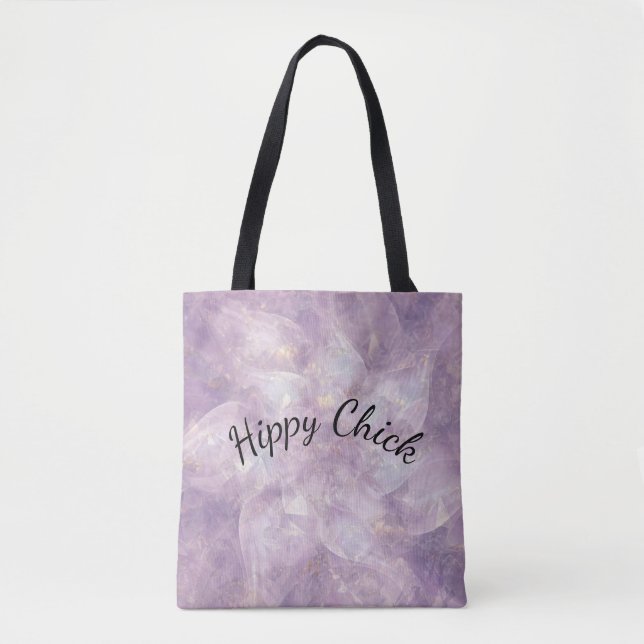Hippy Chick Tote Bag (Front)