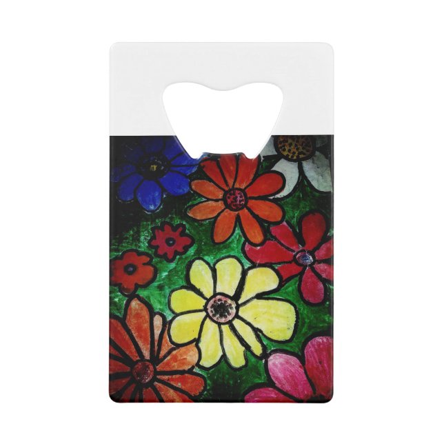 hippy colourful flower  bloom (Front)