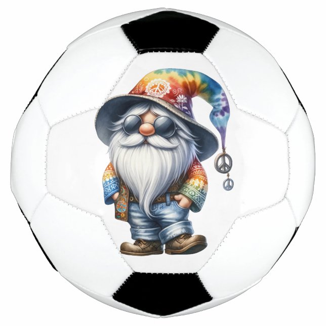 Hippy Gnome Soccer Ball (Front)
