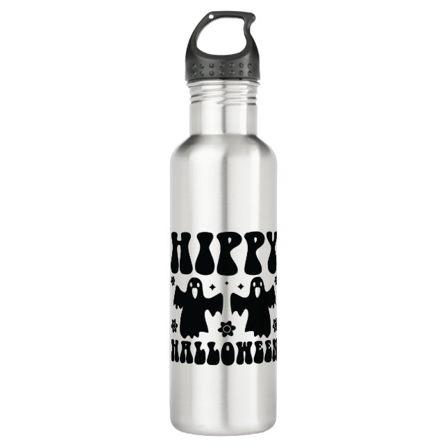 Hippy Halloween 710 Ml Water Bottle (Front)