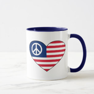 Hippy Heart Mug