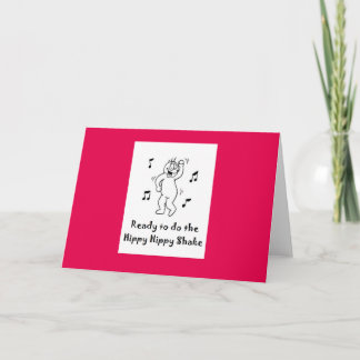 Hippy Hippy Shake Card
