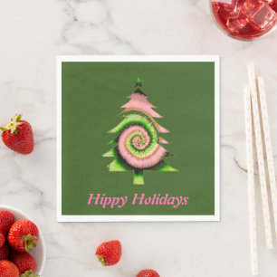  Hippy Holiday Paper Napkins