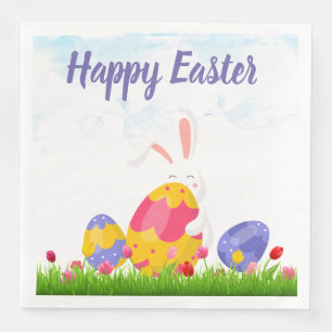 HIPPY HOP Easter Paper Napkin