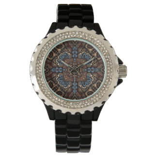 Hippy Peace Retro Colourful Boho Chic Watch