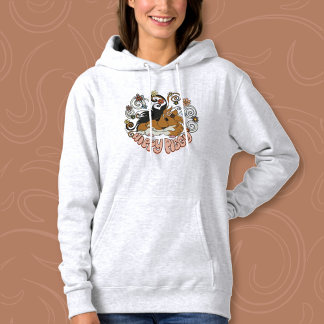 Hippy Piggy - Cute Guinea Pig Illustration Hoodie