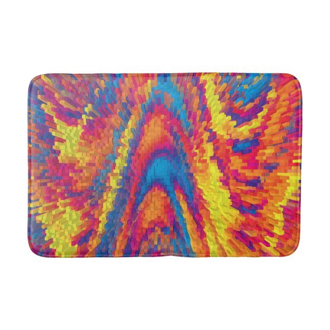 Hippy Swirls...... Bath Mat (Front)