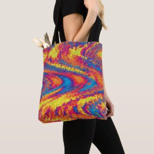 Hippy Swirls..... Tote Bag