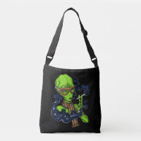 Hipster Alien Space Smoking Extraterrestrial