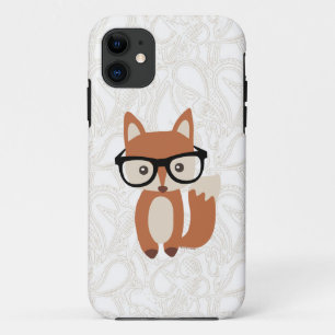 Hipster Baby Fox w/Glasses Case-Mate iPhone Case