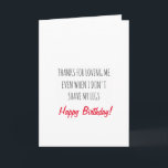 Hipster Birthday Card Beard bearded boyfriend<br><div class="desc">#hipster #hipsterbirthday #hipsterbirthdaycard #bearded #boyfriendcard #husband #boyfriend #happybirthday Hipster Birthday Card Beard,  bearded,  boyfriend card,  husband,  happy birthday,  funny card,  alternative,  card for him,  beard gift,  badass</div>