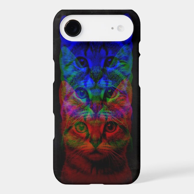 HIPSTER CAT ART Case-Mate iPhone CASE (Back)