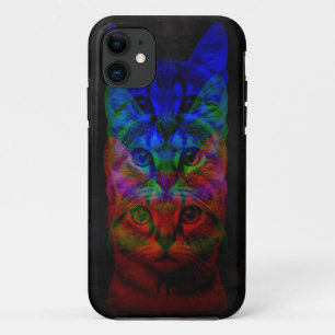 HIPSTER CAT ART Case-Mate iPhone CASE