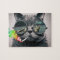 Hipster Cat Smoking
