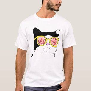Hipster Cat T-Shirt