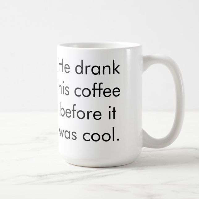 Hipster Coffee (2) Mug (Right)