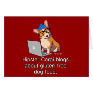 Hipster Corgi 2