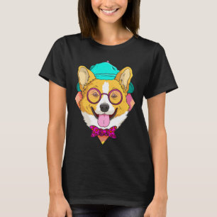 Hipster Corgi Dog Cute Corgi Ideas Men Women T-Shirt
