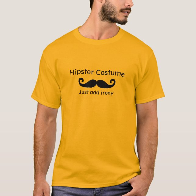 Hipster Costume T-Shirt (Front)
