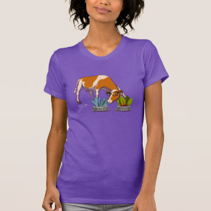 Hipster Cow T-Shirt