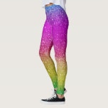 Hipster cute bright pink magenta glitter rainbow leggings<br><div class="desc">Hipster cute bright pink magenta glitter rainbow Leggings . most popular leggings store leggings patterns and designs. Cute hip one of kind ledding pattern suited for all walks of life colourful Christmas and more. Rainbow mermaid glitter design. Gift for girl friend, gift for mum, gift for her for christmas. Cute...</div>