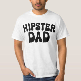 Hipster dad funny typo vintage T-Shirt