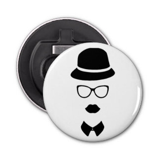 Hipster Face Bottle Opener