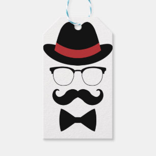 Hipster Gentleman Elements Gift Tags