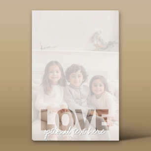 Hipster Instagram Photo Art - Love Colour Overlay Post-it Notes