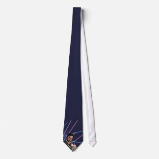 Hipster laser cat tie
