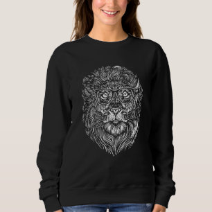 Hipster Lion Sweatshirt