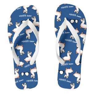 Hipster Llama Madness Jandals