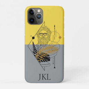 Hipster Olympic God Colorblock Monogram Case-Mate iPhone Case