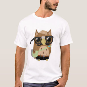 Hipster Owl T-Shirt