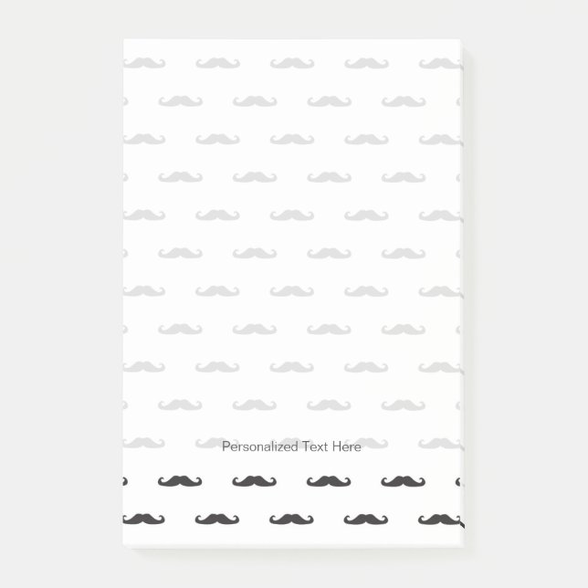 Hipster pattern post-it notes (Front)