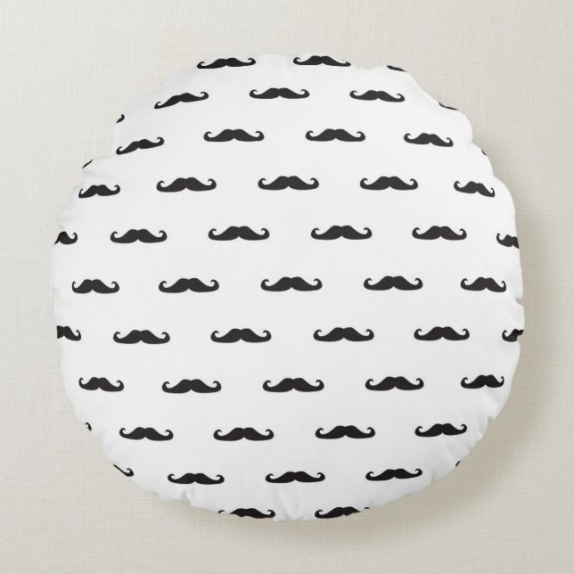 Hipster pattern round cushion (Front)